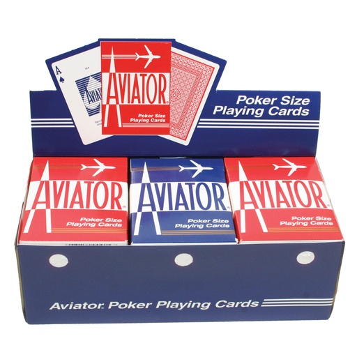 Aviator Playing Cards 12CT Display