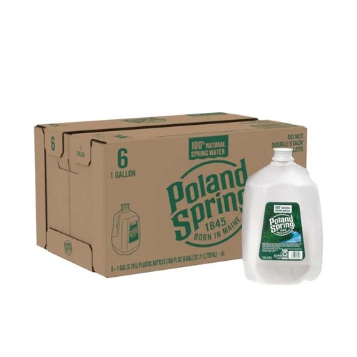[Poland-25288] Poland Spring Water 1Gal/6CT Case