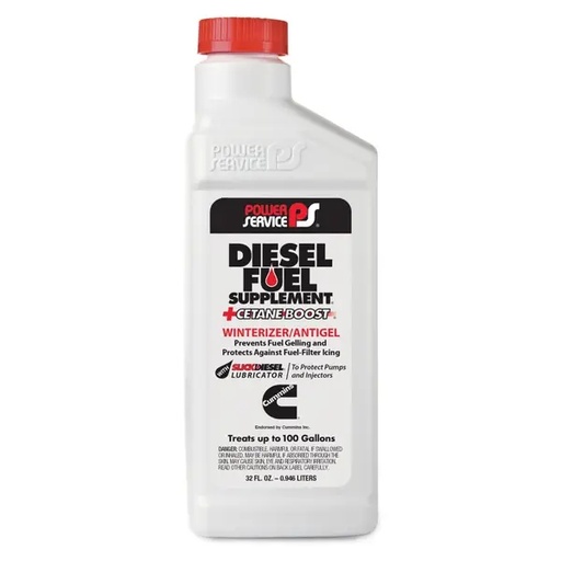 [Power -22347] Power Service Diesel Fuel Antigel Winterizer Supplement 32oz