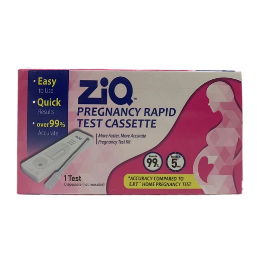 [Pregna-08296] Pregnancy Test Kit ZiQ 1ct