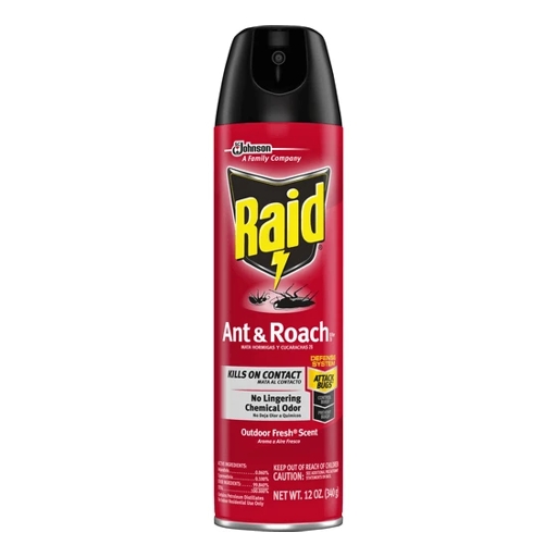 [Raid A-22769] Raid Ant & Roaches 12oz Outdoor Fresh Scent