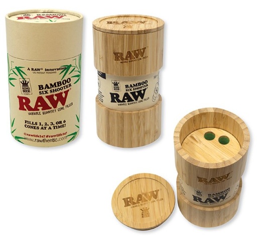 [Raw Ba-23099] Raw Bamboo Six Shooter Variable Cone Filler