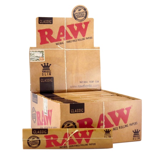 Raw Classic King Slim Paper 32'S/50CT