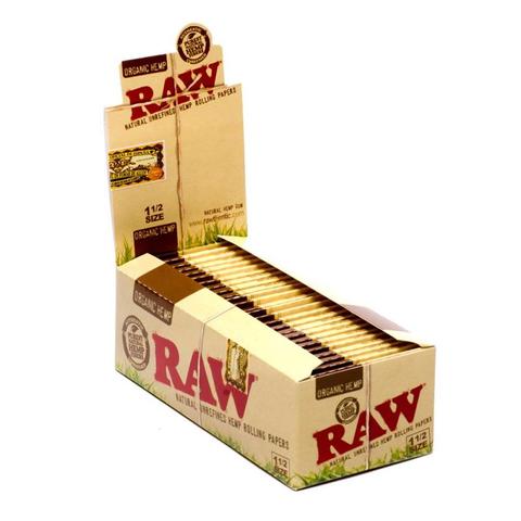 Raw Organic Paper 1 1/2  24CT