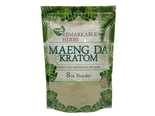 [Remark-08520] Remarkable Herbs Green Vein Maeng Da Kratom 8oz Powder