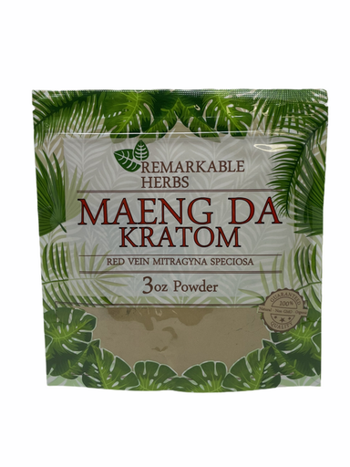 [Remark-08522] Remarkable Herbs Red Vein Maeng Da Kratom 3oz Powder