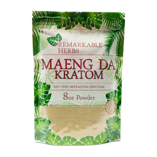 [Remark-24432] Remarkable Herbs Red Vein Maeng Da Kratom 8oz Powder