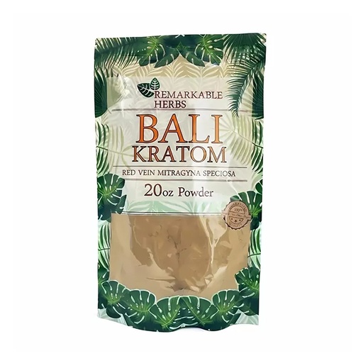 [Remark-27491] Remarkable Herbs Red Vein Bali Kratom 20oz Powder