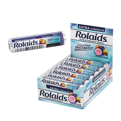 [Rolaid-08540] Rolaids Antacid ES Fruit 12CT