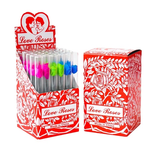 Love Rose Glass Box 36CT
