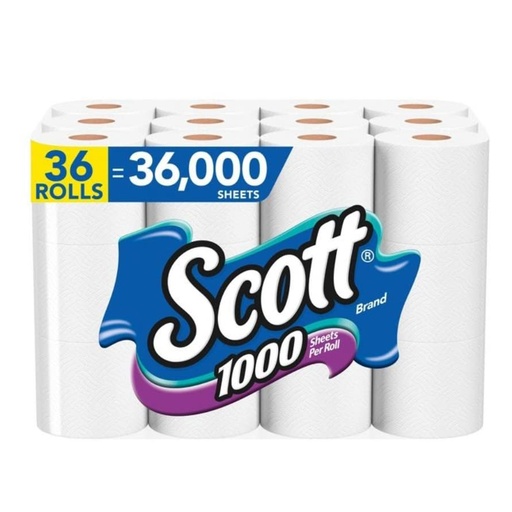 [Scott -08652] Bathroom Tissue (Scott) 36CT Case