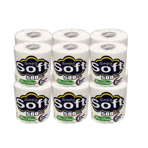 [Simply-08762] Bathroom Tissue (Simply Soft) 48CT Case
