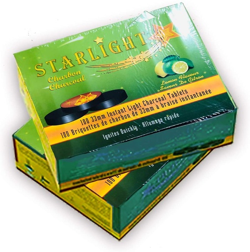 [Starli-10808] Starlight 33MM Charcoal Lemon 100'S/10CT