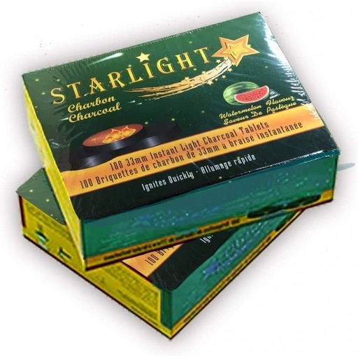 [Starli-10814] Starlight 33MM Charcoal Watermelon 100'S/10CT