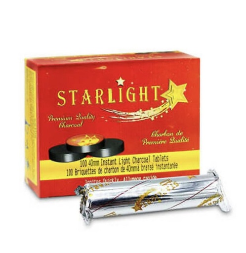 [Starli-10816] Starlight 40MM Charcoal 100'S/10CT