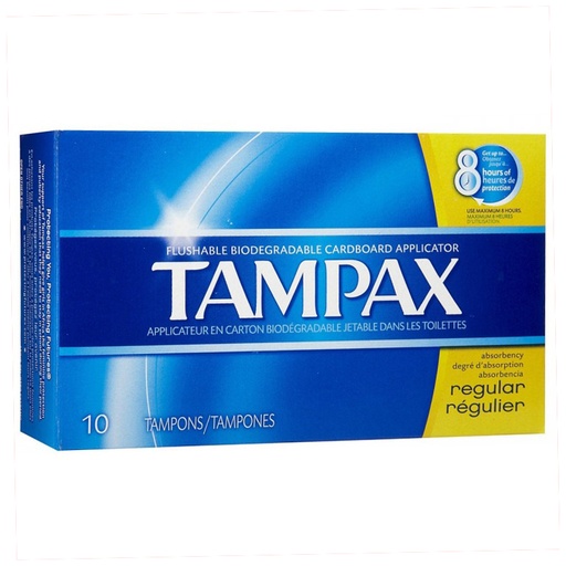 Tampax Tampons Regular 10CT