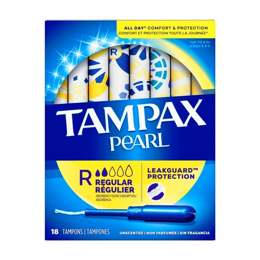 [Tampax-12767] Tampax Pearl Regular 18CT