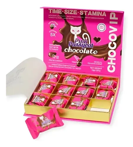 Rhino Choco VIP Pink P 10G/12PCS Display