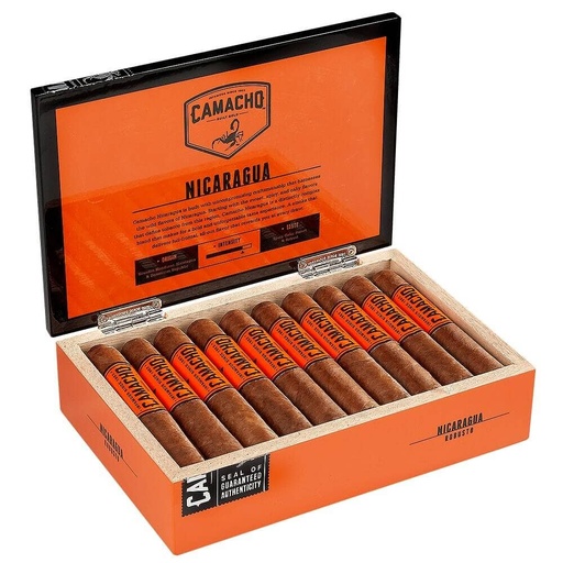 [TEMP-PP-000226] Camacho Nicaragua Robusto 20CT