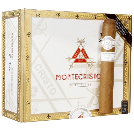 [TEMP-PP-000408] Montecristo White Toro 27CT
