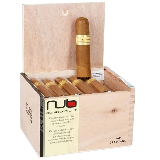 [TEMP-PP-000411] NUB Connecticut 460 Cigars Natural 24CT