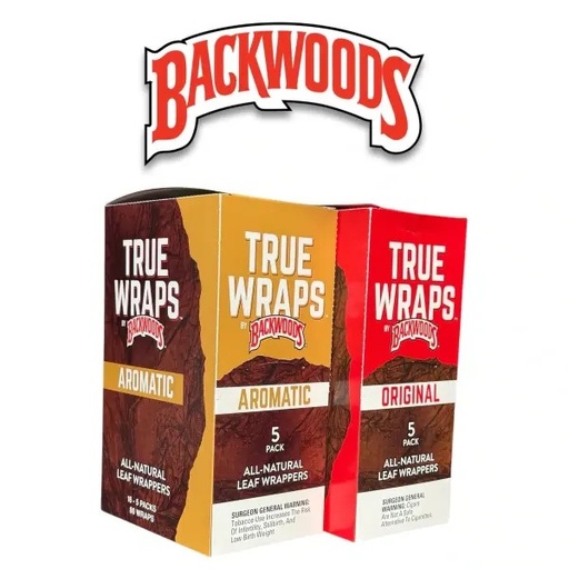 [TEMP-PP-000493] True Wrap By Backwoods Aromatic 16'S/5PK