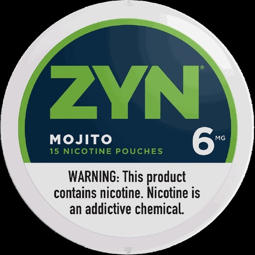 [TEMP-PP-000606] ZYN Nicotin Pouches MOJITO 5PK 6MG