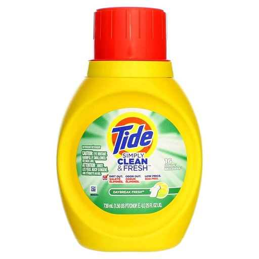 Tide Laundry Detergent Liquid Daybreak Fresh 25oz