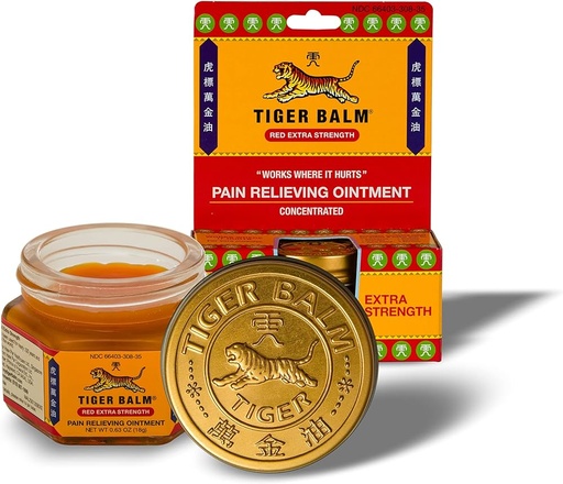 [Tiger -26237] Tiger Balm Pain Relieving Ointment Jar 18G