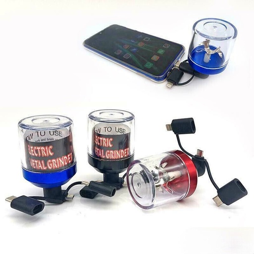 [Tobacc-11106] Tobacco Grinder Plug In To Phone Electric Grinder