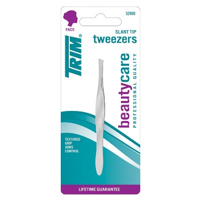 [Trim T-11178] Trim Slant & Square -Tip Tweezers 1CT