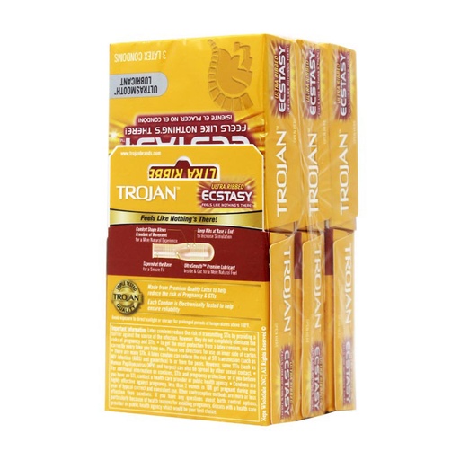 Trojan Brown Ecstacy 3'S/6CT