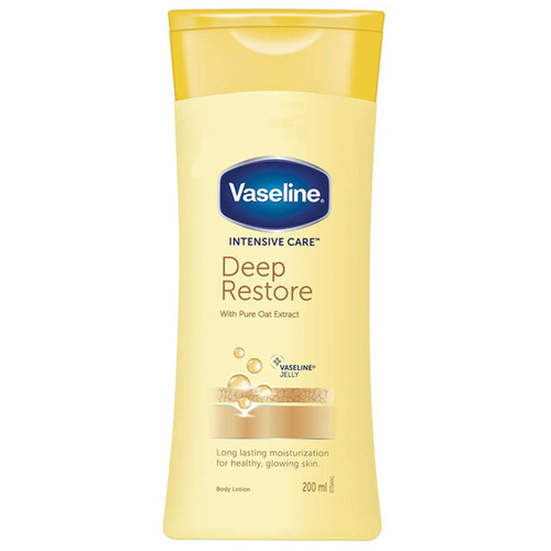 [Vaseli-26375] Vaseline Lotion 100ML Deep Restore (Yellow)
