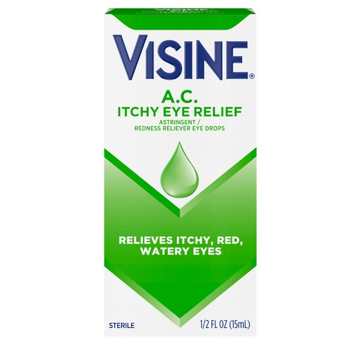 [Visine-11360] Visine A.C. Itchy Eye Relief 0.5oz Green