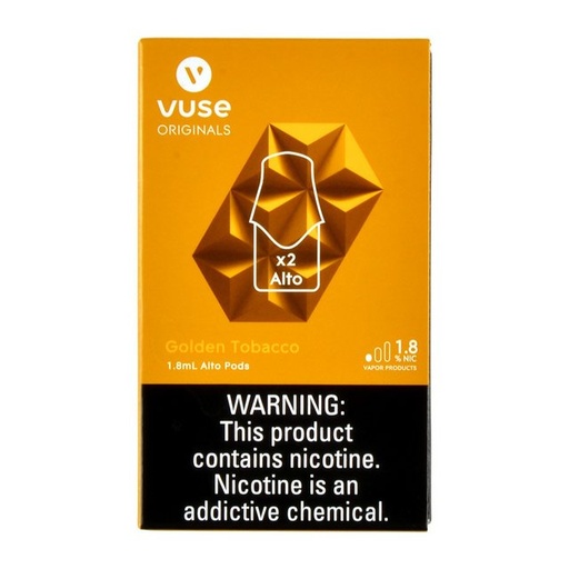 Vuse Alto Golden Tobacco 1.8% 2'S/5CT Pack