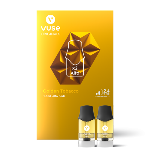 Vuse Alto Golden Tobacco 2.4% 2'S/5CT Pack