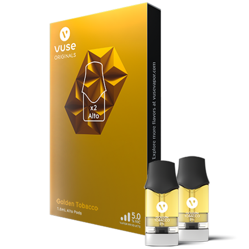 Vuse Alto Golden Tobacco 5.0% 2'S/5CT Pack