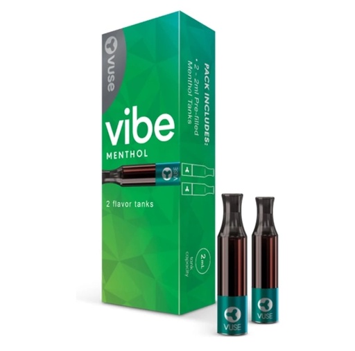 [Vuse V-22690] Vuse Vibe Menthol E-Cig Tank 3% 2'S/5PK