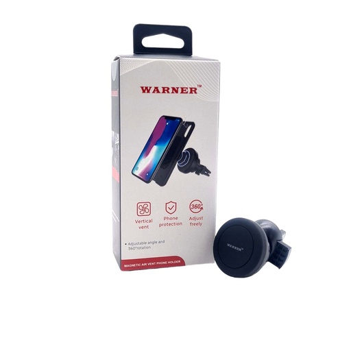 [Warner-24974] Warner Magnetic Air Vent Mount Car Phone Holder