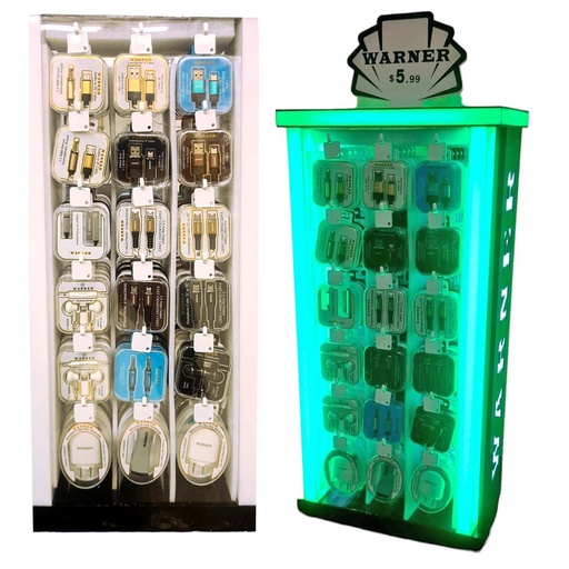 [Warner-24989] Warner Display Gen008 LED 105CT