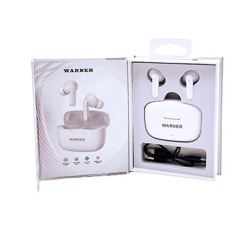 [Warner-26066] Warner TWS Ear Buds Smart Touch (BASS 66672)