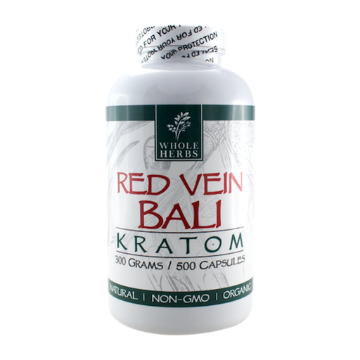 [Whole -11536] Whole Herbs Red Vein BALI 300gm/500Capsules Bottle