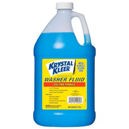 [Windsh-26954] Windshield Washer SMR Fluid (KR CLR) 1Gal/6CT