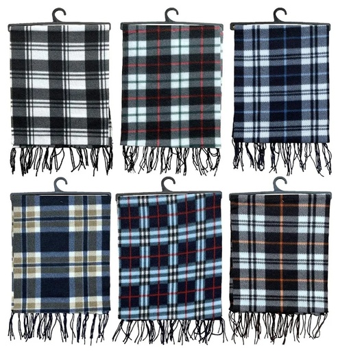 Winter -Winter Scarf Fleece Plaid