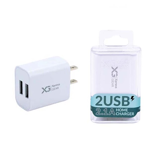 [Xpress-26466] Xpress Gear Wall Adaptor (ITM443) Dual USB