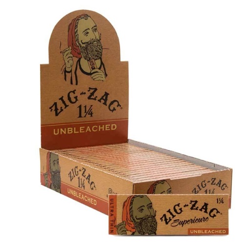 [Zig Za-27570] Zig Zag Supericure Unbleached Orange 1 1/4 Paper 24CT
