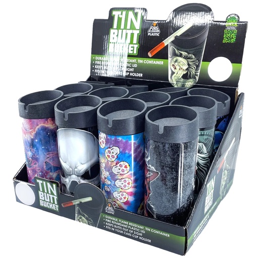 [Zilla -11666] Zilla Tin Butt Bucket Mix 12ct/box Each