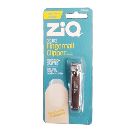 [ZIQ Fi-23674] ZIQ Fingernail Clipper Deluxe With File 1CT
