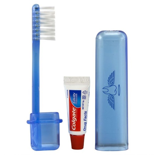 [ZIQ Tr-12162] ZIQ Travel Kit-Toothpaste & Toothrush