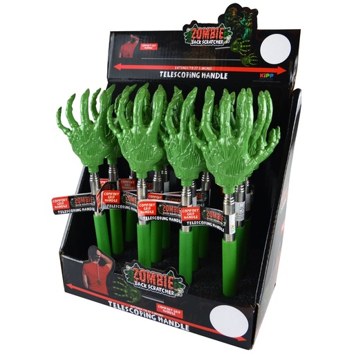 [Zombie-11682] Zombie Back Scratcher Extends to 27.5 inches Handle 12ct/Display Each